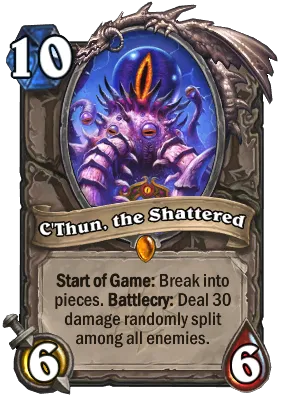 C'Thun, the Shattered Card Image