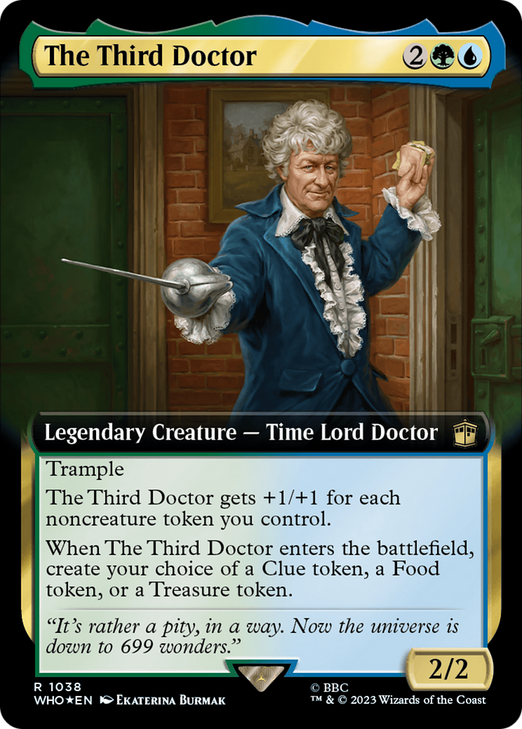 The Third Doctor Card Image