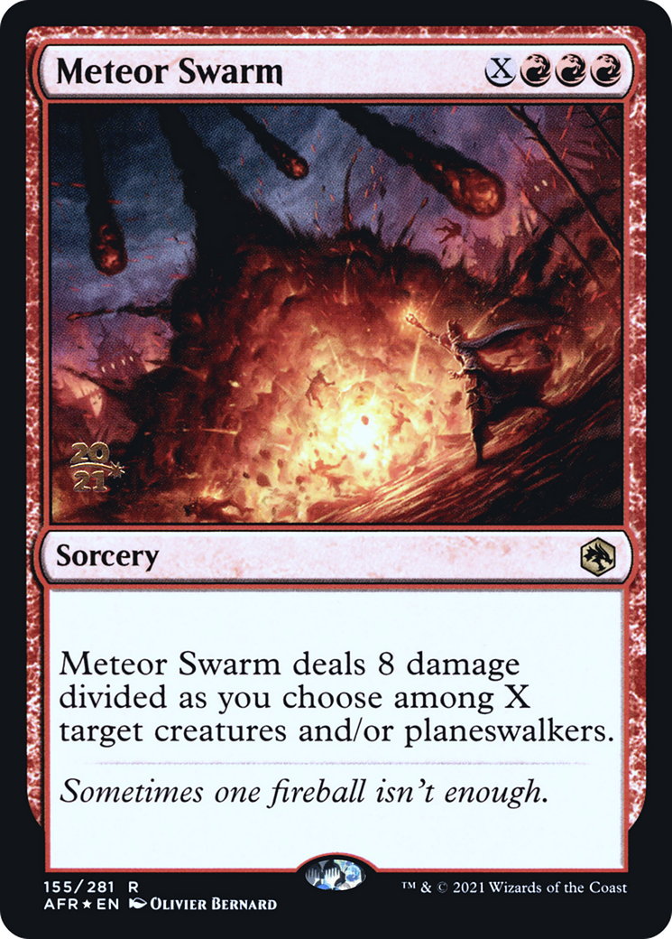 Meteor Swarm Card Image