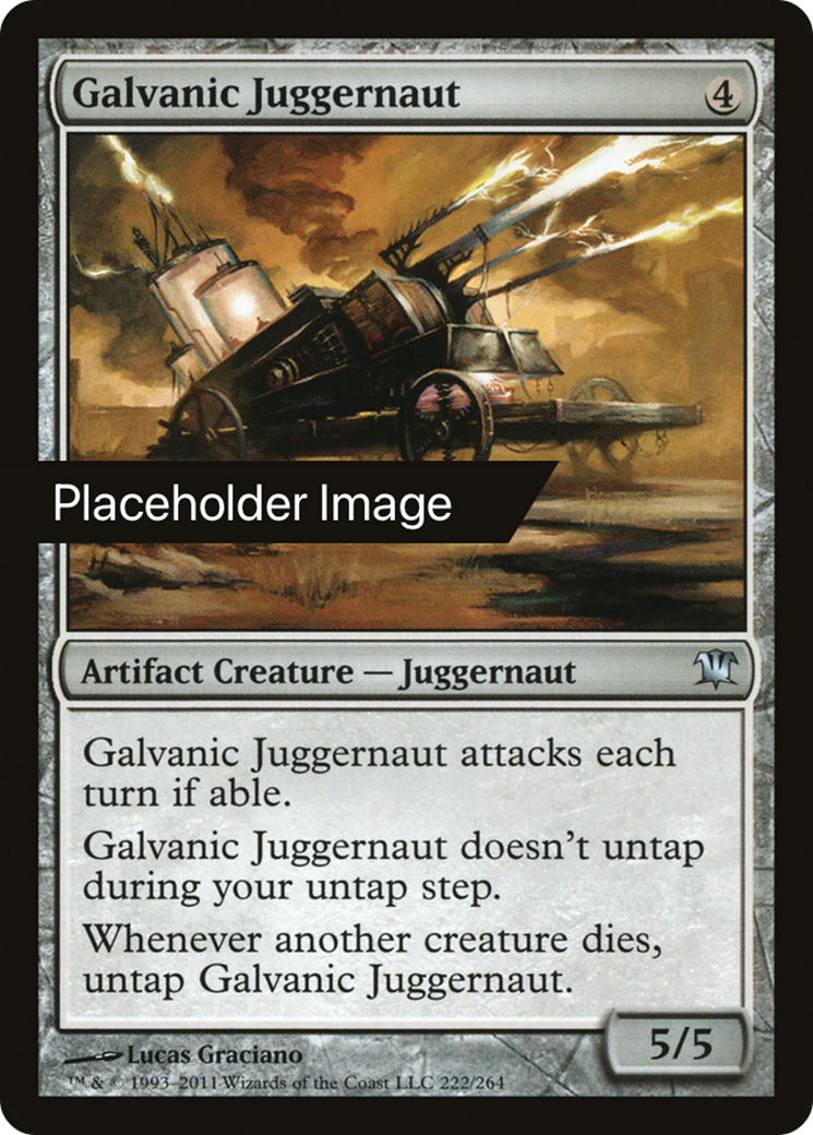 Galvanic Juggernaut Card Image