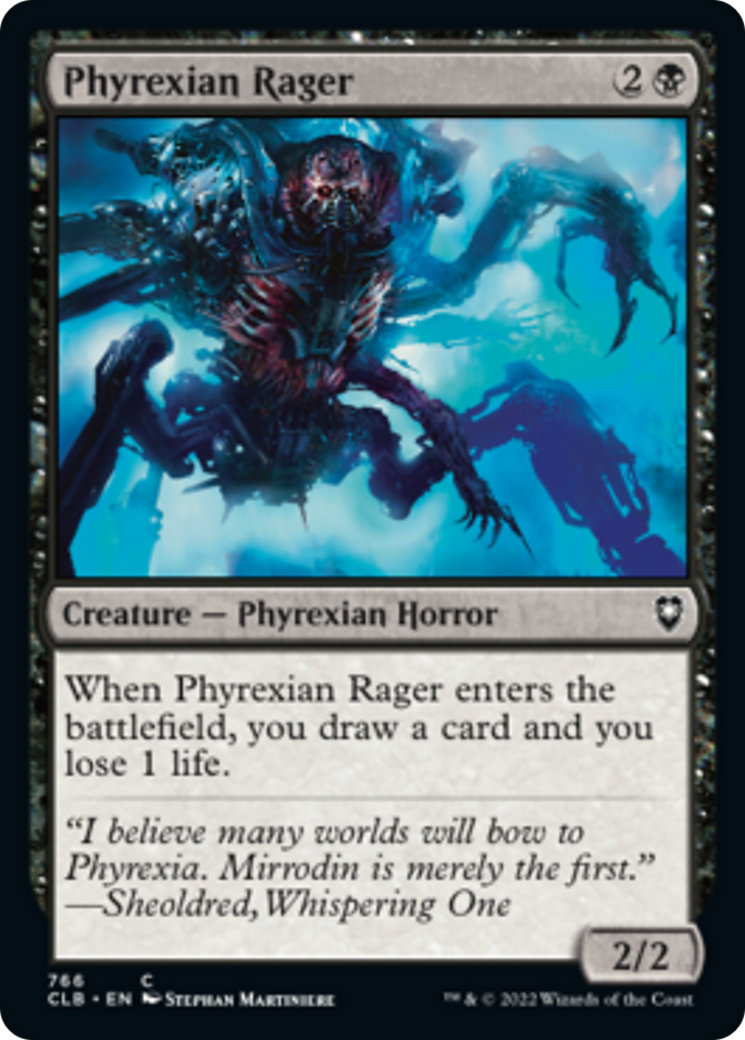 Phyrexian Rager Card Image