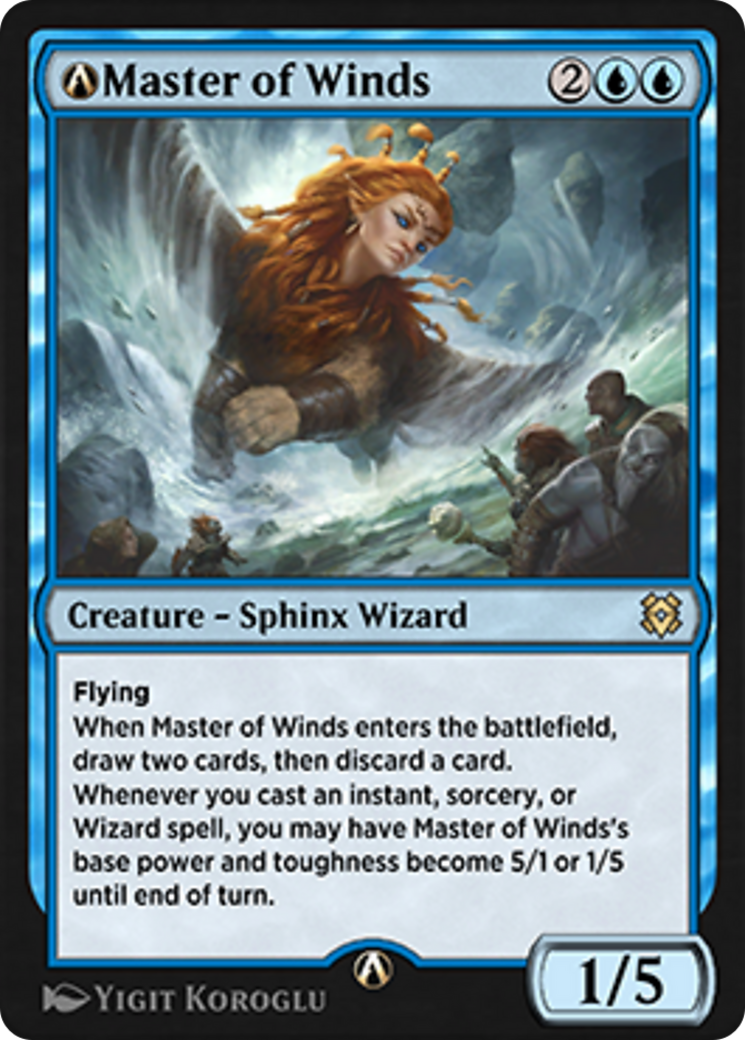 A-Master of Winds Card Image