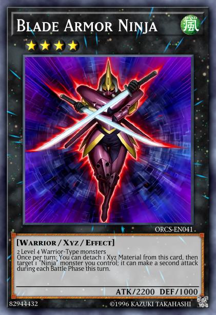 Blade Armor Ninja Card Image