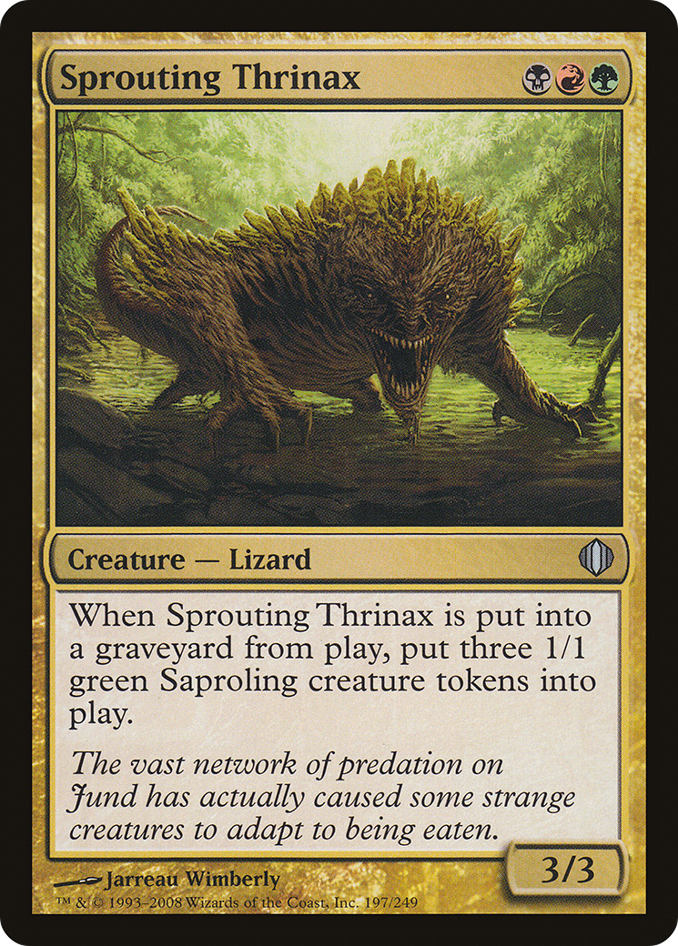 Sprouting Thrinax Card Image