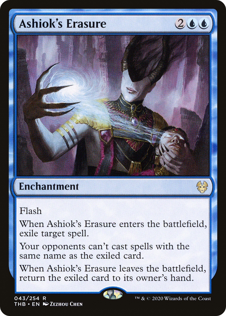 Ashiok's Erasure Card Image