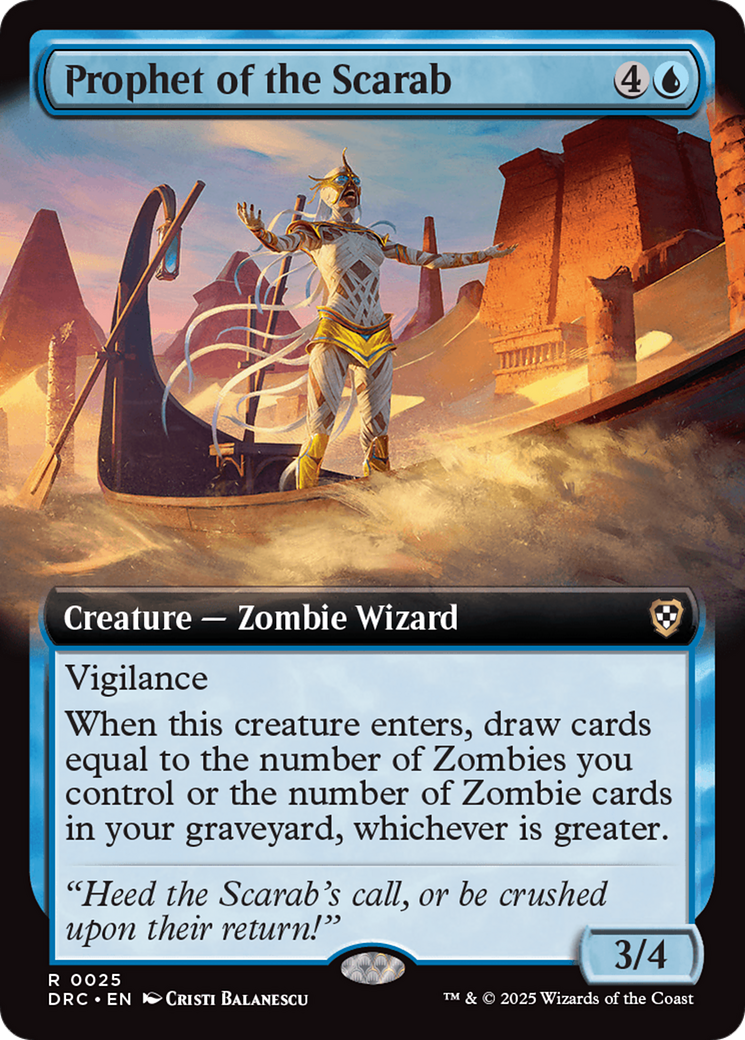 Prophet of the Scarab Card Image