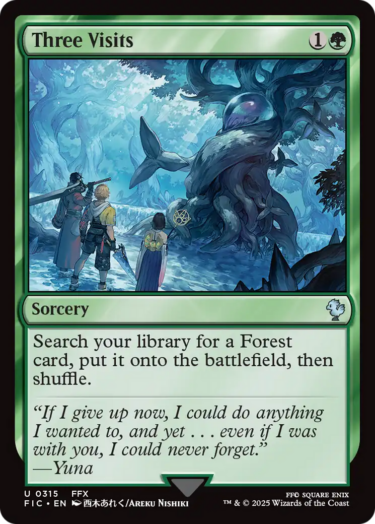 Three Visits Card Image