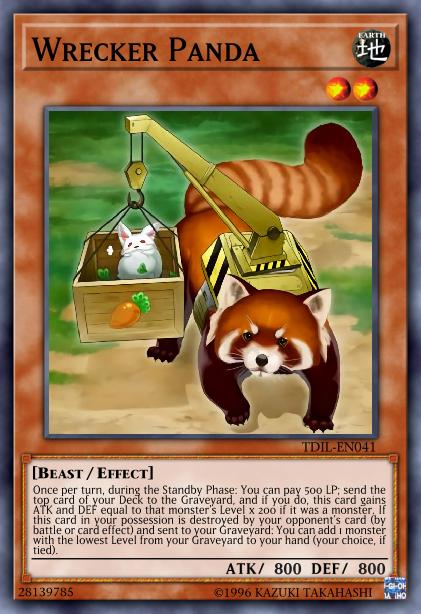 Wrecker Panda Card Image