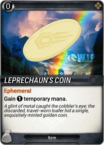 Leprechaun's Coin Card Image