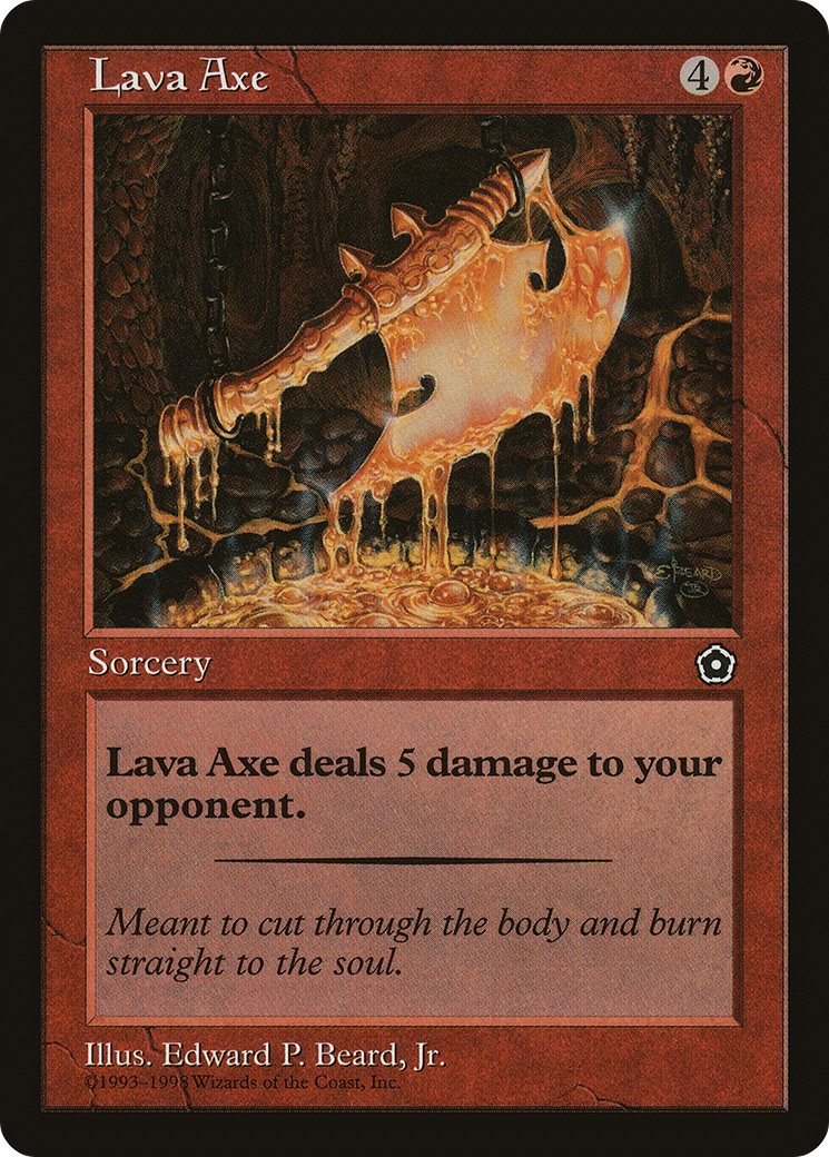 Lava Axe Card Image