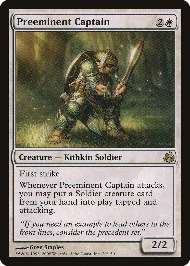 Preeminent Captain Card Image