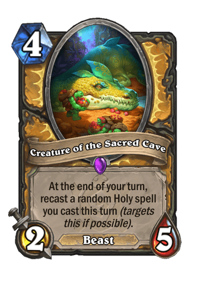 Creature of the Sacred Cave Card Image