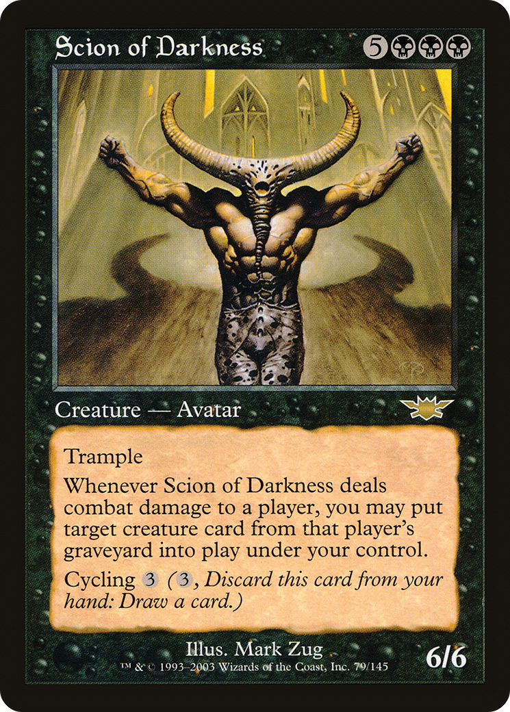 Scion of Darkness Card Image