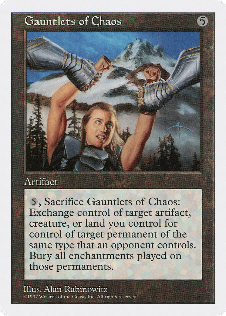 Gauntlets of Chaos Card Image