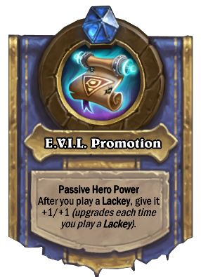 E.V.I.L. Promotion Card Image