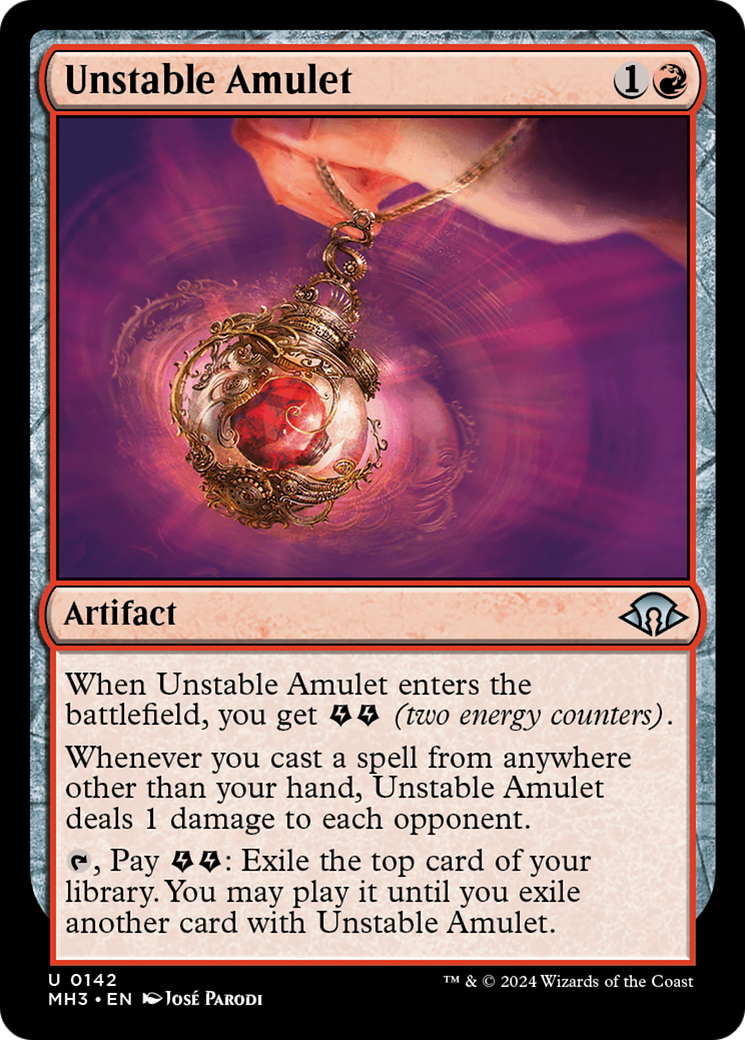 Unstable Amulet Card Image