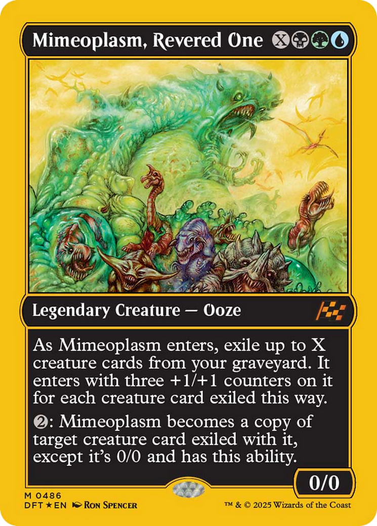 Mimeoplasm, Revered One Card Image