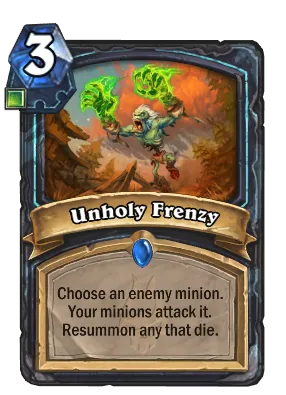 Unholy Frenzy Card Image