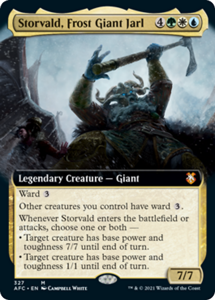Storvald, Frost Giant Jarl Card Image