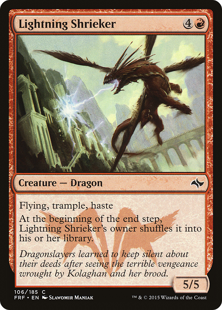 Lightning Shrieker Card Image