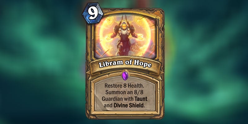 Blizzard Reveals Six New Paladin Cards & Introduces the Libram Mechanic for Hearthstone's Ashes of Outland Expansion