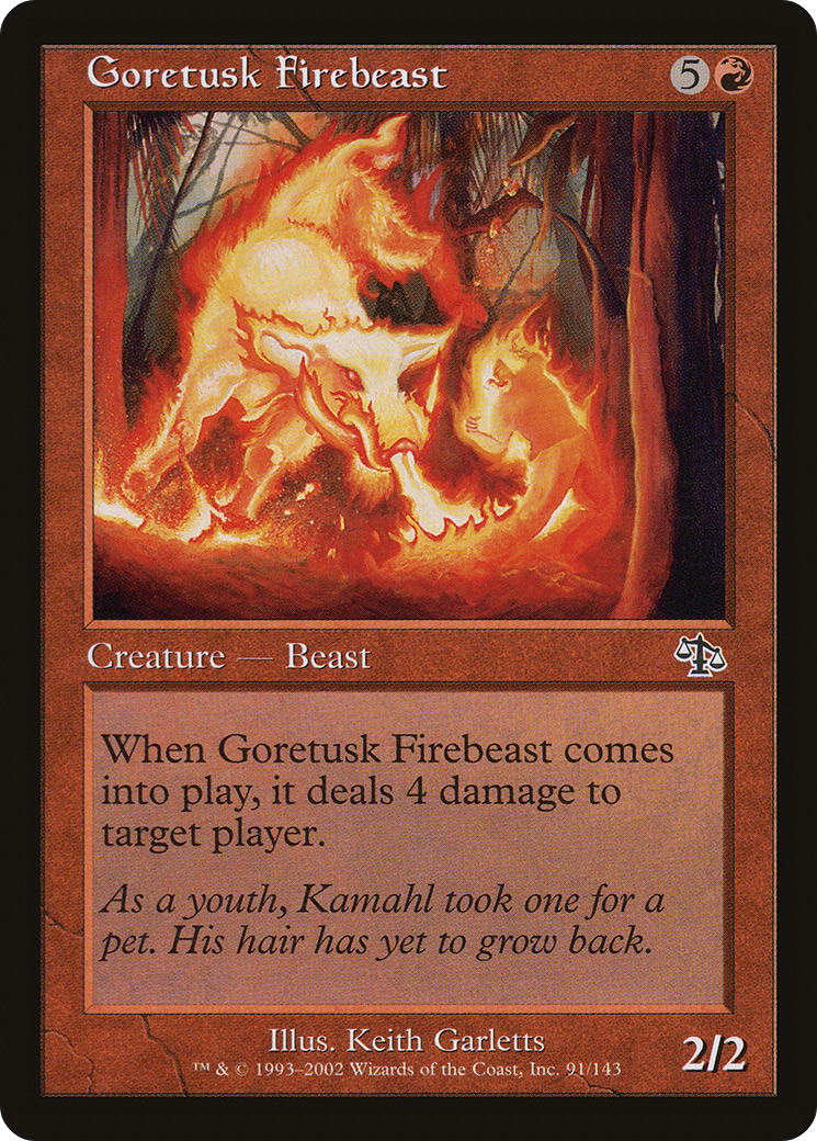 Goretusk Firebeast Card Image