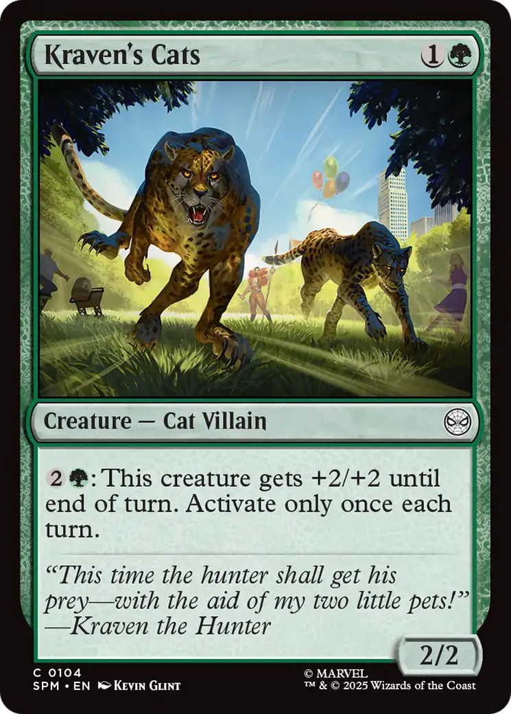 Kraven's Cats Card Image