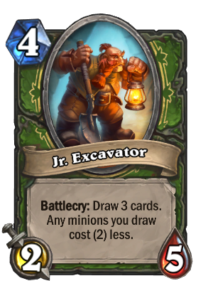 Jr. Excavator Card Image