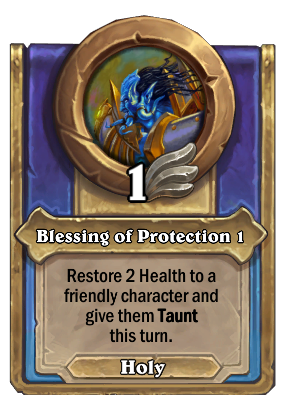 Blessing of Protection 1 Card Image