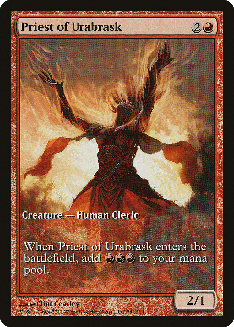 Priest of Urabrask Card Image