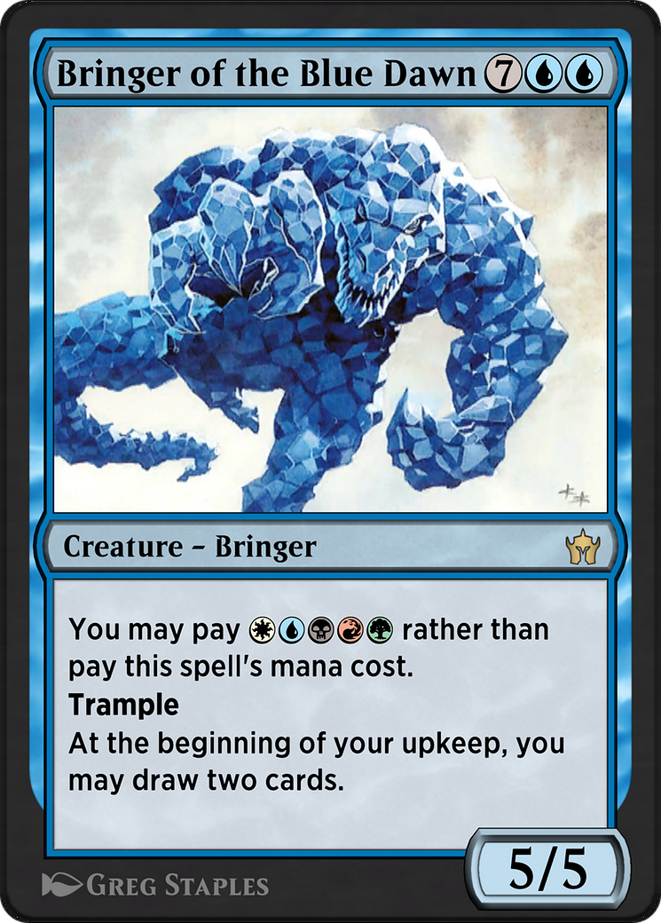 Bringer of the Blue Dawn Card Image