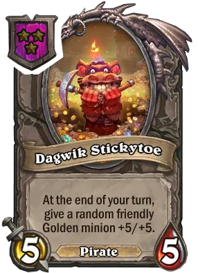 Dagwik Stickytoe Card Image