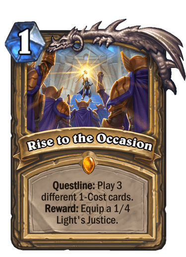 Rise to the Occasion Card Image