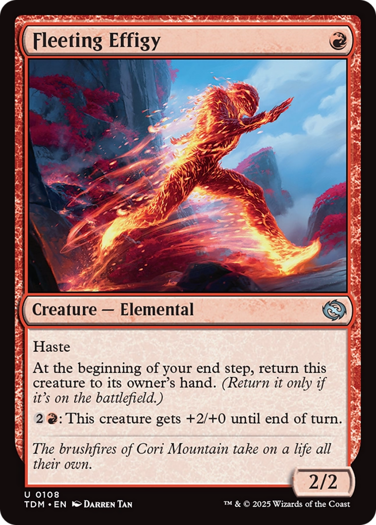 Fleeting Effigy Card Image