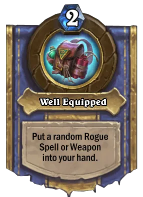 Well Equipped Card Image