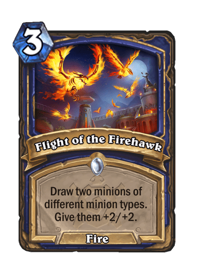 Flight of the Firehawk Card Image