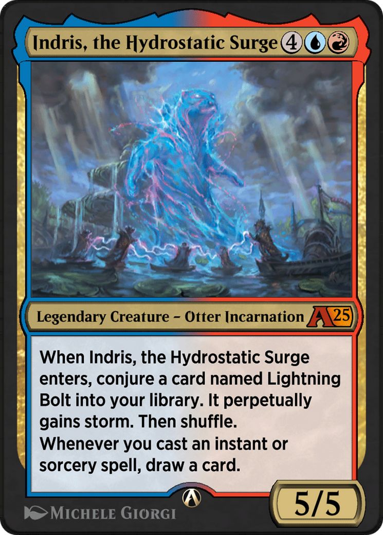 Indris, the Hydrostatic Surge Card Image