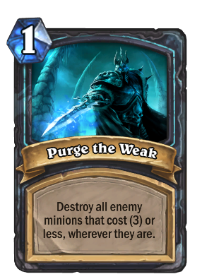 Purge the Weak Card Image