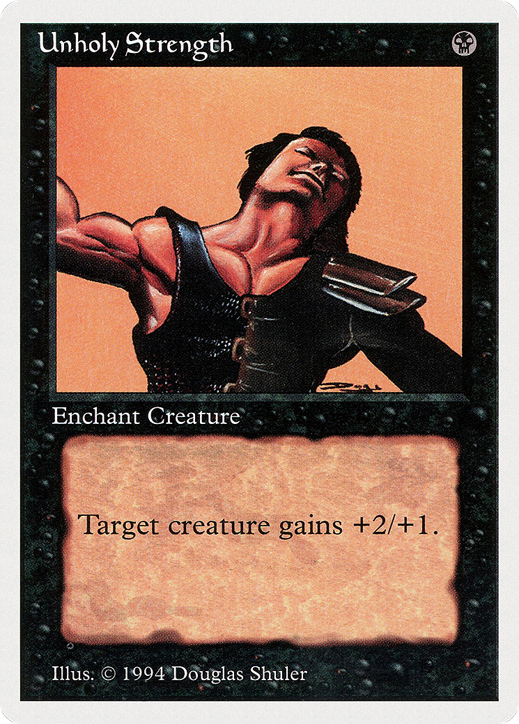 Unholy Strength Card Image