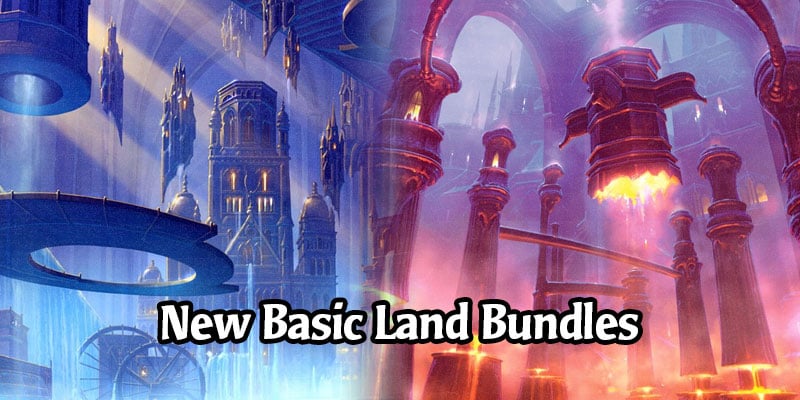 Rise of the Eldrazi and Return to Ravnica Basic Lands Now in the MTG Arena Store