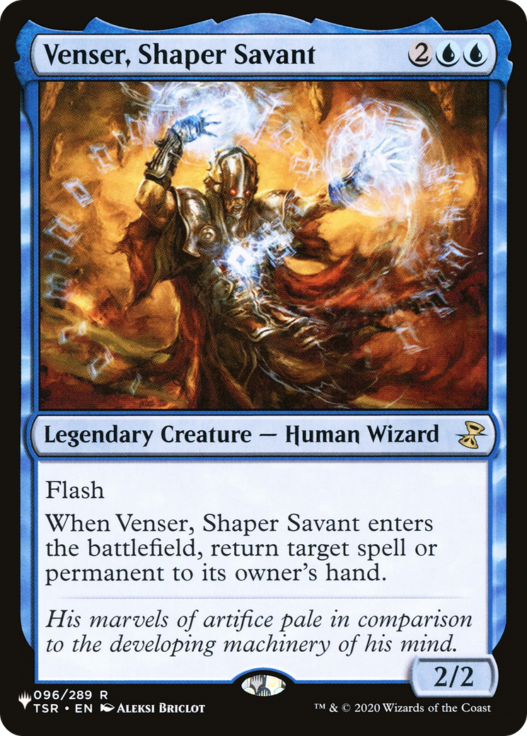 Venser, Shaper Savant Card Image