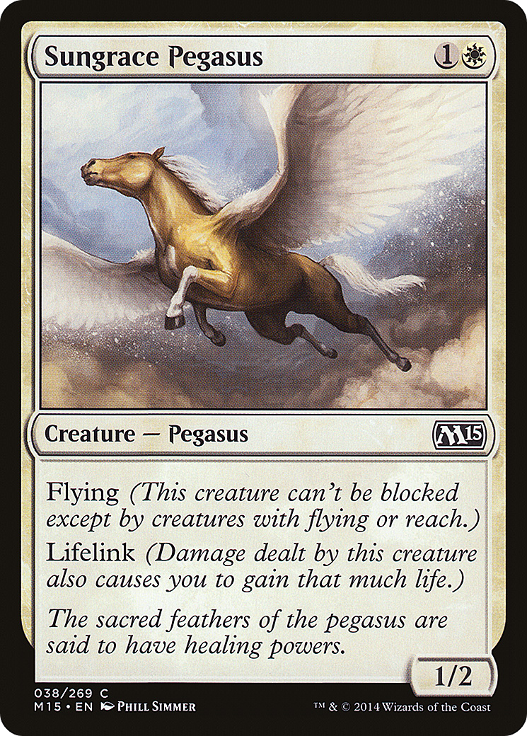 Sungrace Pegasus Card Image