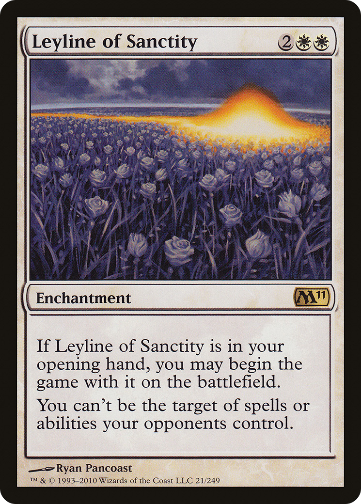 Leyline of Sanctity Card Image