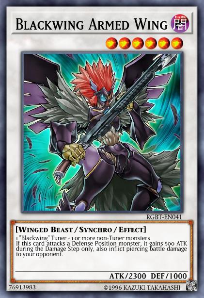 Blackwing Armed Wing Card Image