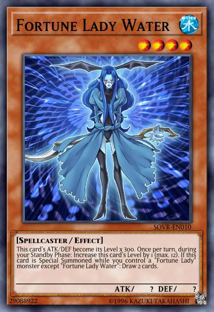 Fortune Lady Water Card Image