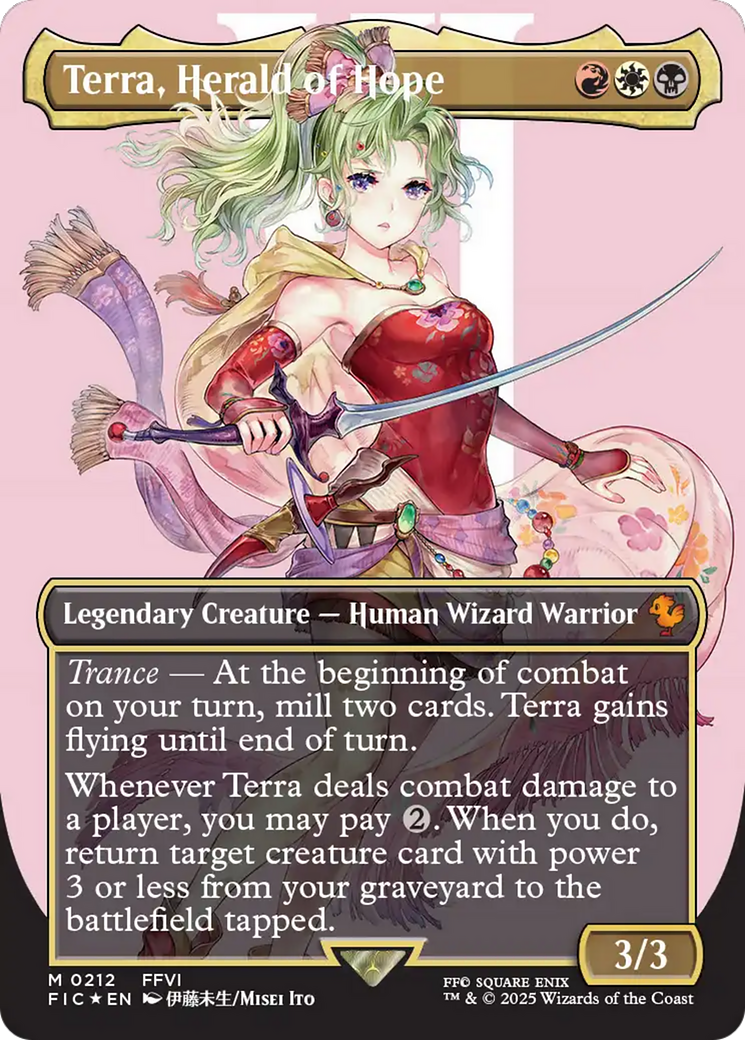 Terra, Herald of Hope Card Image