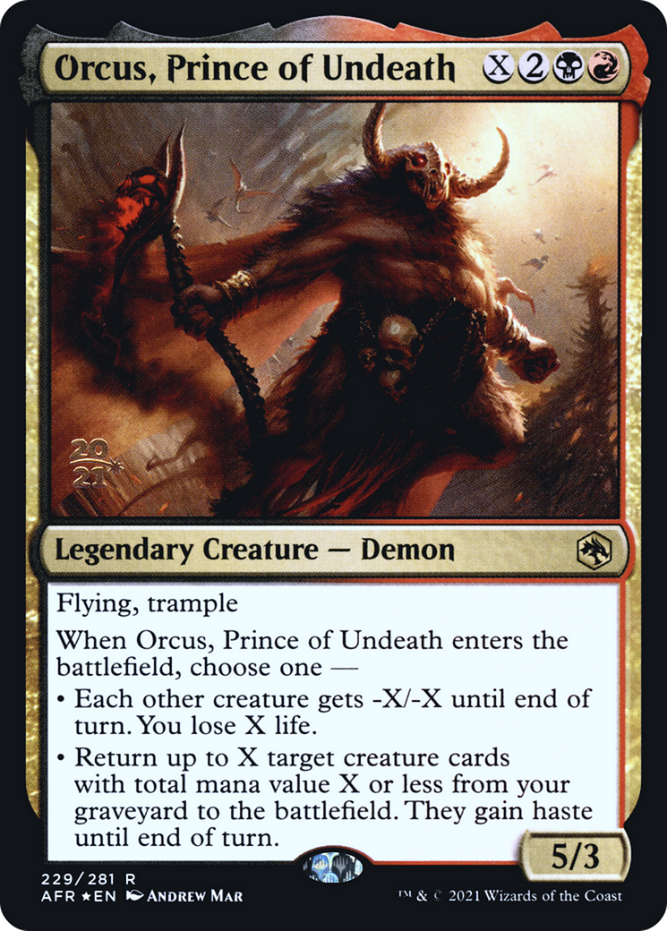 Orcus, Prince of Undeath Card Image