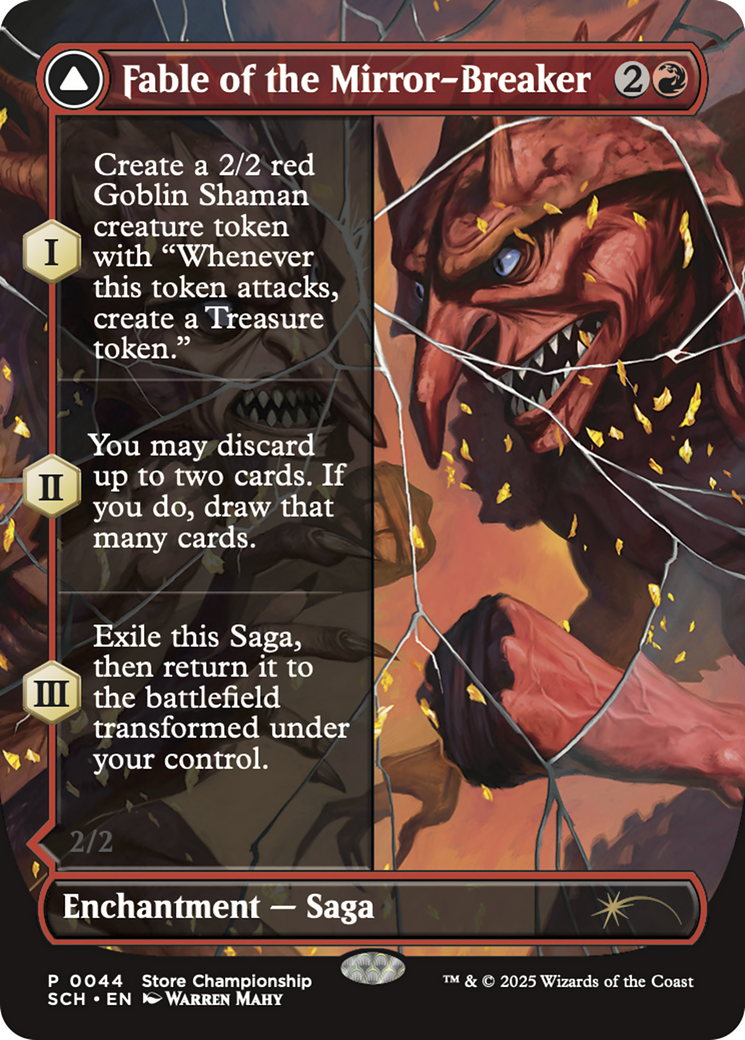 Fable of the Mirror-Breaker // Reflection of Kiki-Jiki Card Image