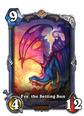 Fye, the Setting Sun Signature Card Image