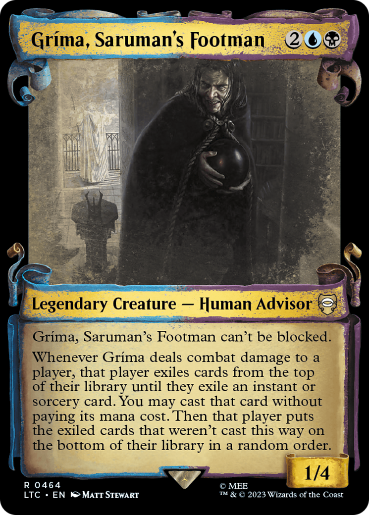 Gríma, Saruman's Footman Card Image